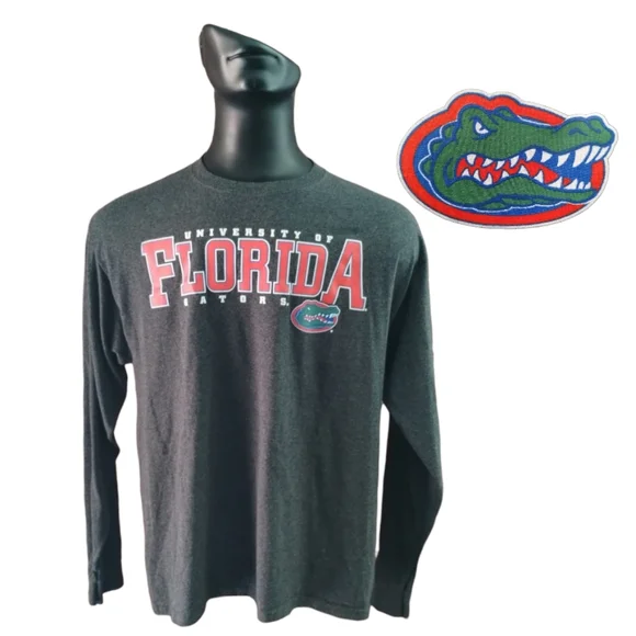 Champion Men's Large Florida Gators long sleeve Tee shirt - Picture 1 of 4